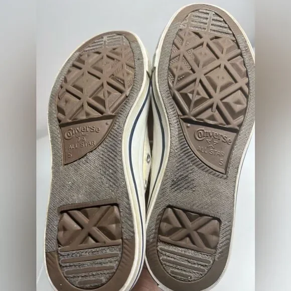 Converse Shoreline Slip-On Shoe Womens 7 White Chuck Taylor 537084F Sneaker - Picture 5 of 9